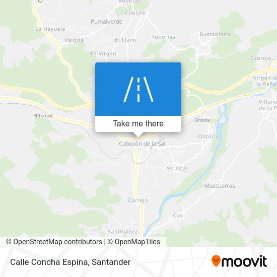 Calle Concha Espina map