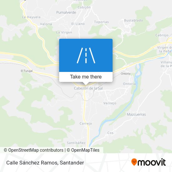 Calle Sánchez Ramos map