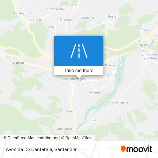 Avenida De Cantabria map