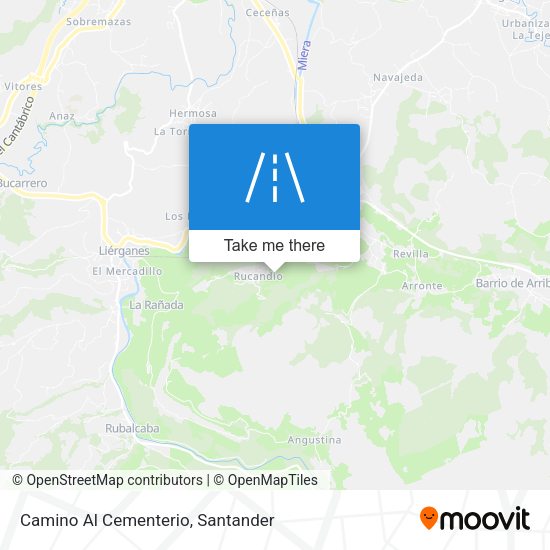 Camino Al Cementerio map