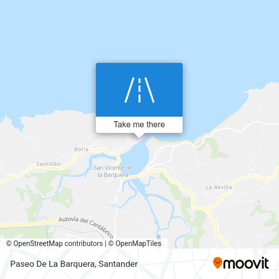Paseo De La Barquera map