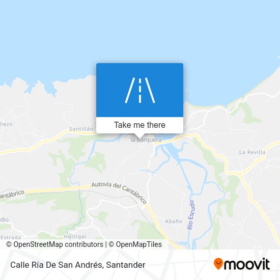 Calle Ría De San Andrés map