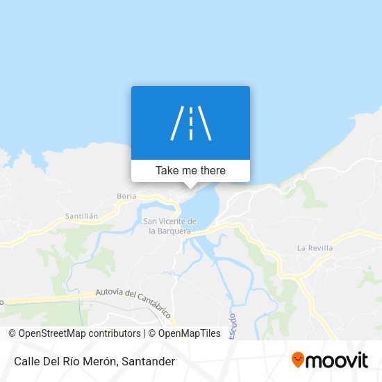 Calle Del Río Merón map