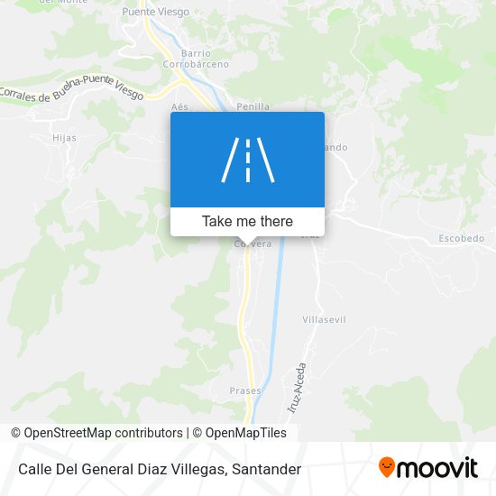 Calle Del General Diaz Villegas map