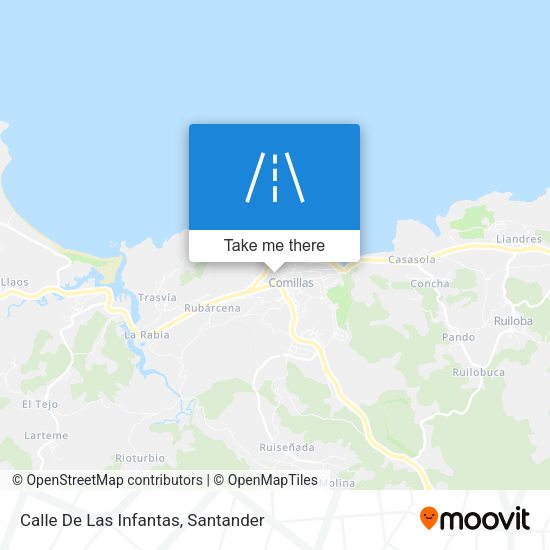 Calle De Las Infantas map