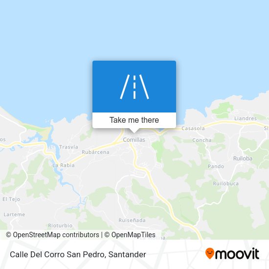 Calle Del Corro San Pedro map
