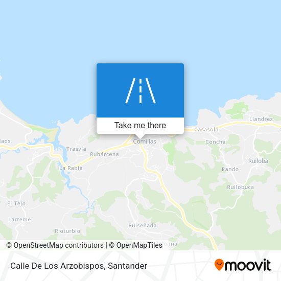 Calle De Los Arzobispos map