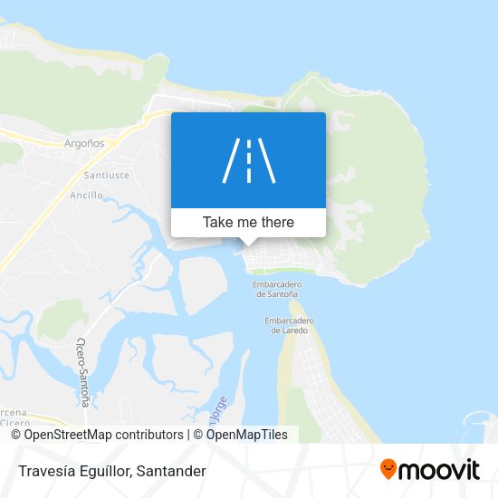 Travesía Eguíllor map