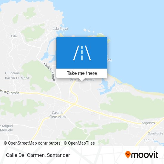 Calle Del Carmen map