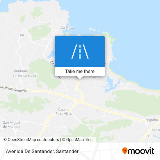Avenida De Santander map