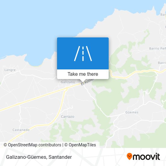 Galizano-Güemes map