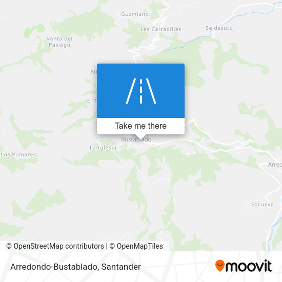 Arredondo-Bustablado map