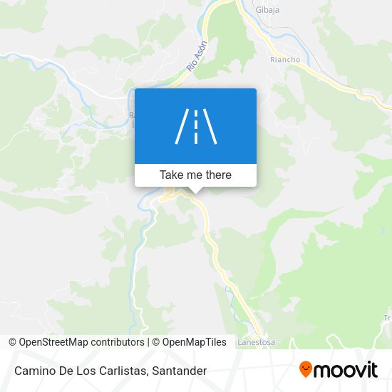 Camino De Los Carlistas map
