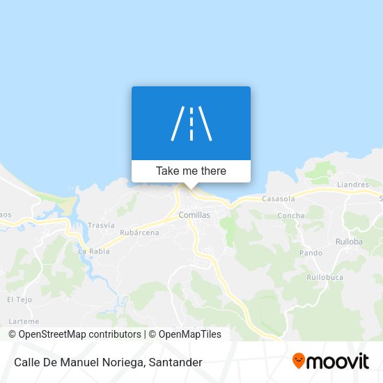 Calle De Manuel Noriega map