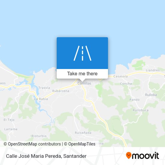 Calle José Maria Pereda map
