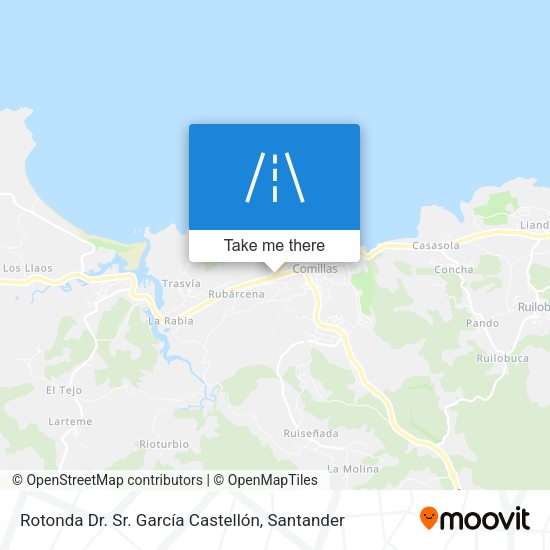 Rotonda Dr. Sr. García Castellón map