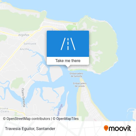 Travesía Eguilor map