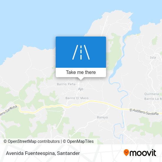 Avenida Fuenteespina map
