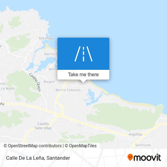 Calle De La Leña map
