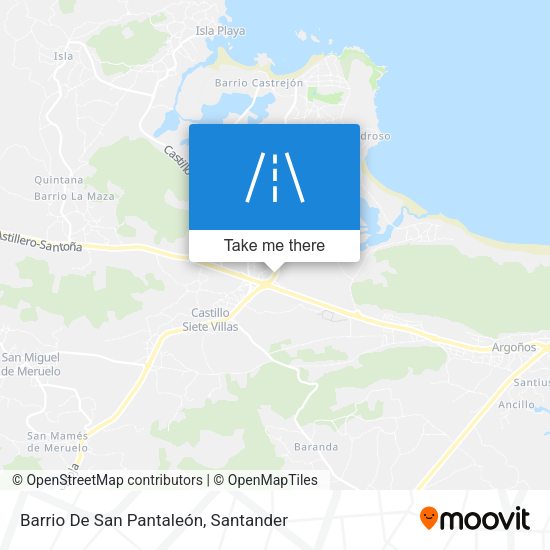 Barrio De San Pantaleón map
