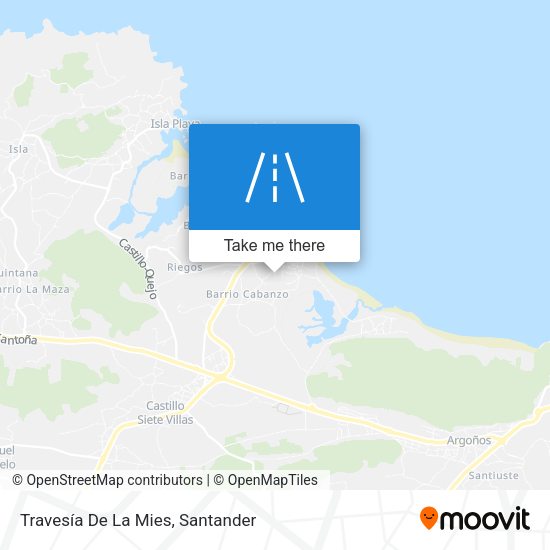 Travesía De La Mies map
