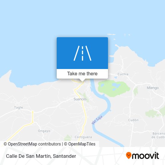Calle De San Martín map