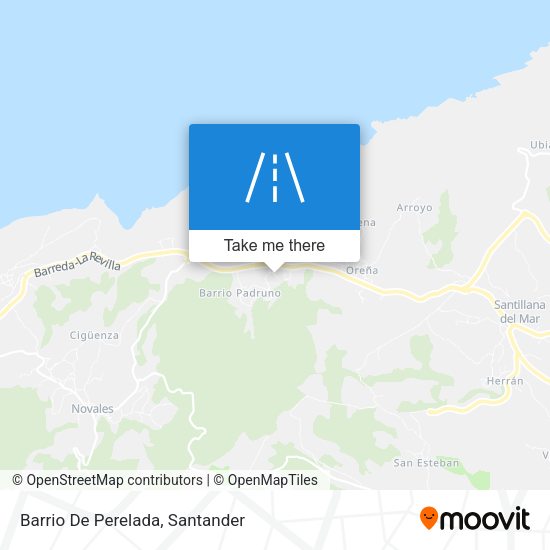 Barrio De Perelada map