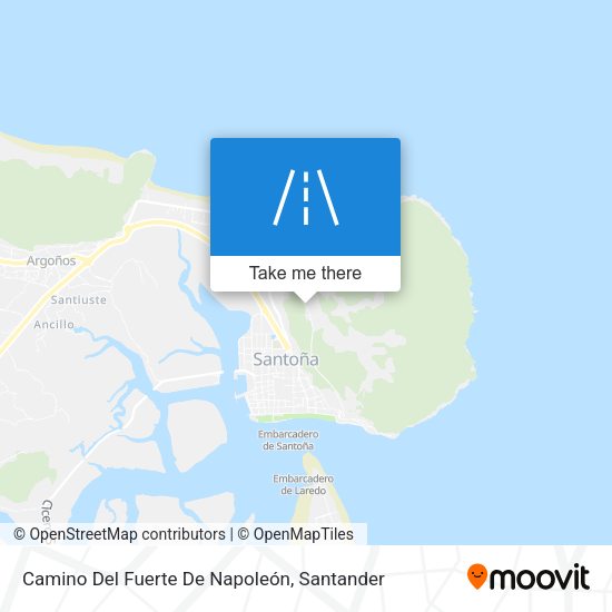 Camino Del Fuerte De Napoleón map