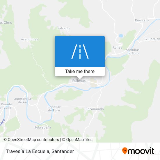 Travesía La Escuela map