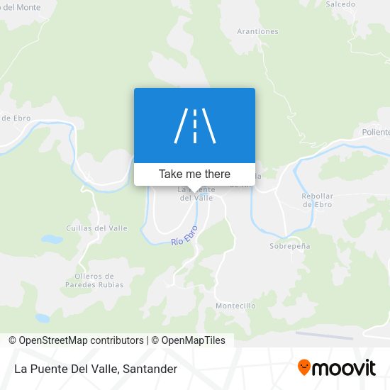 La Puente Del Valle map