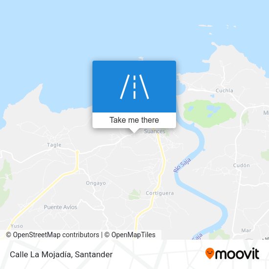 Calle La Mojadía map