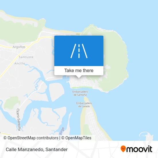 mapa Calle Manzanedo