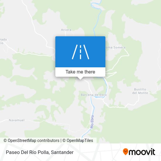 Paseo Del Río Polla map