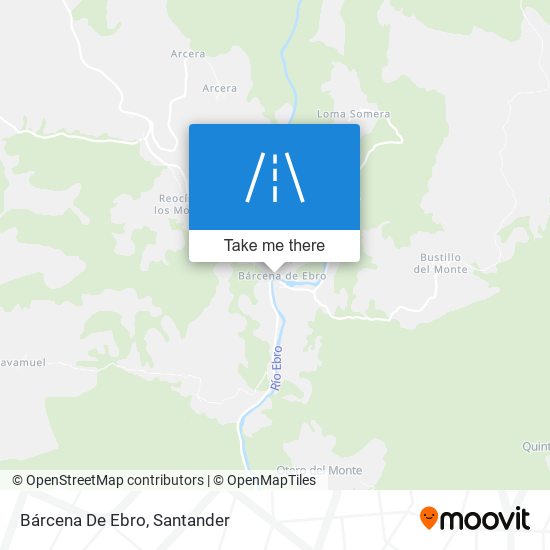 Bárcena De Ebro map