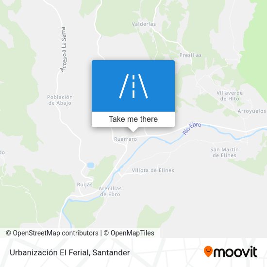 Urbanización El Ferial map