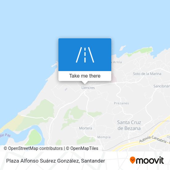 Plaza Alfonso Suárez González map