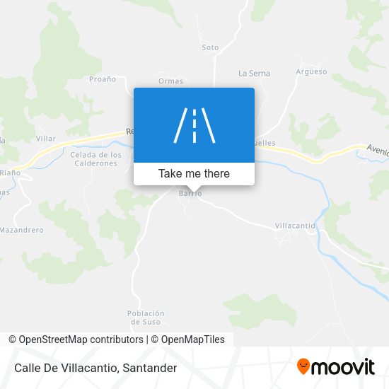 Calle De Villacantio map