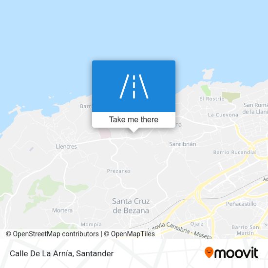 Calle De La Arnía map