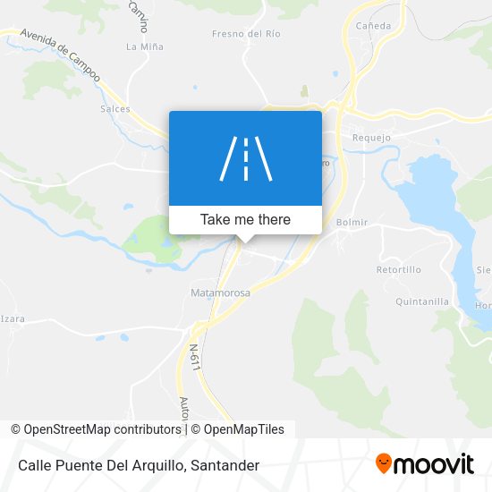 Calle Puente Del Arquillo map