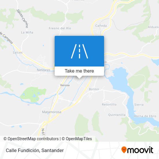 Calle Fundición map