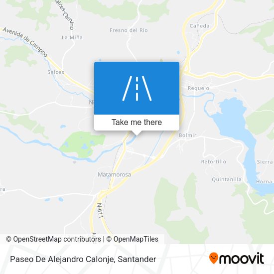 Paseo De Alejandro Calonje map