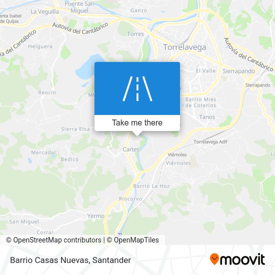 Barrio Casas Nuevas map