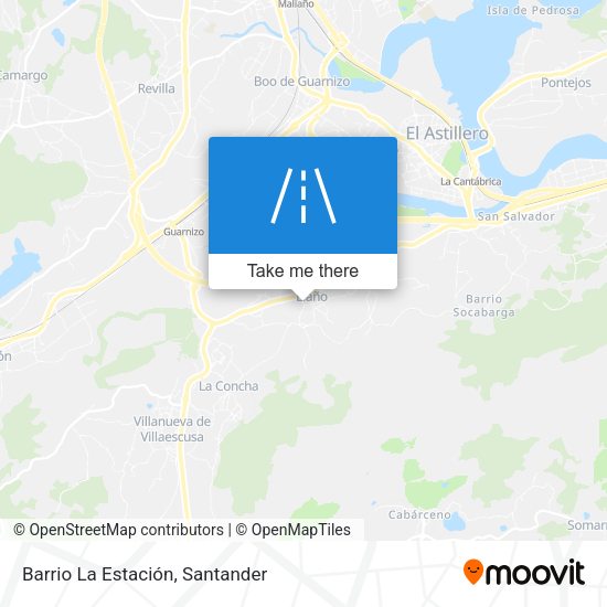 Barrio La Estación map