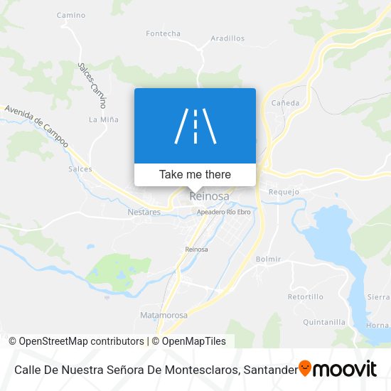 Calle De Nuestra Señora De Montesclaros map