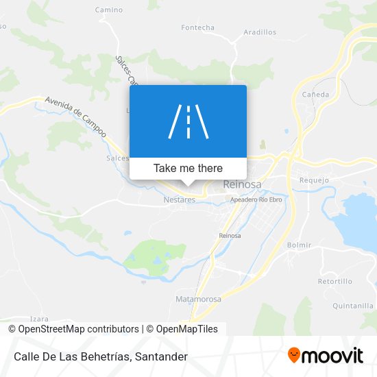 Calle De Las Behetrías map