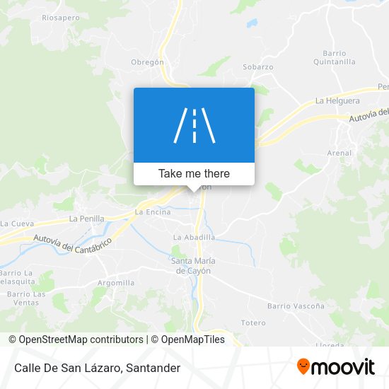 Calle De San Lázaro map