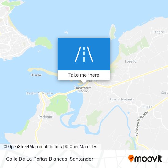Calle De La Peñas Blancas map
