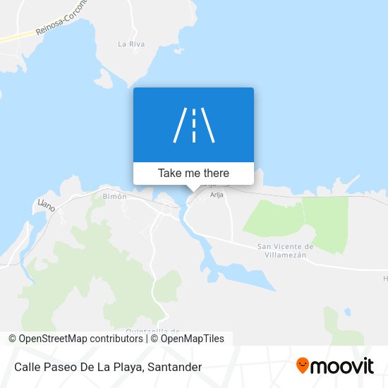 Calle Paseo De La Playa map