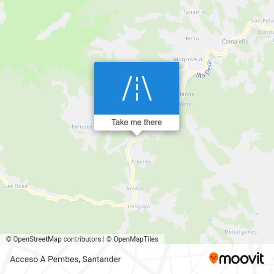 Acceso A Pembes map