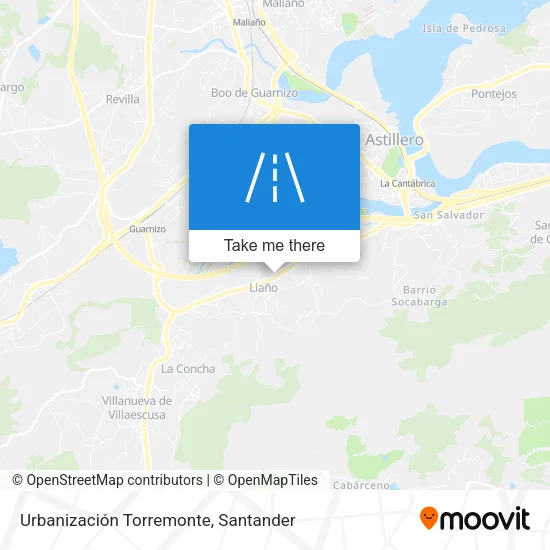 Urbanización Torremonte map